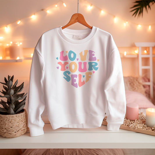 Sweatshirt - Love yourself mix